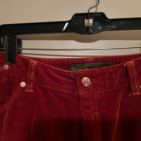 Indigo Palms Women's Bootcut Leg Rust Velvet Mid Rise Jeans - Size 6R - Picture 2 of 9